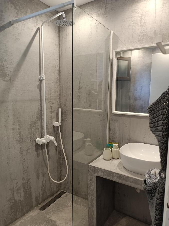 Ferienwohnung Marios Garden House Áfitos Exterior foto