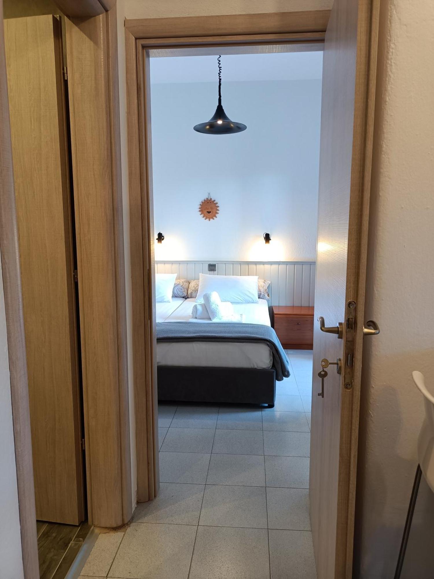Ferienwohnung Marios Garden House Áfitos Zimmer foto
